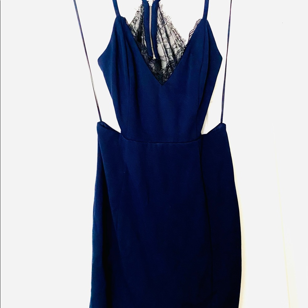 Lush Navy blue cocktail dress